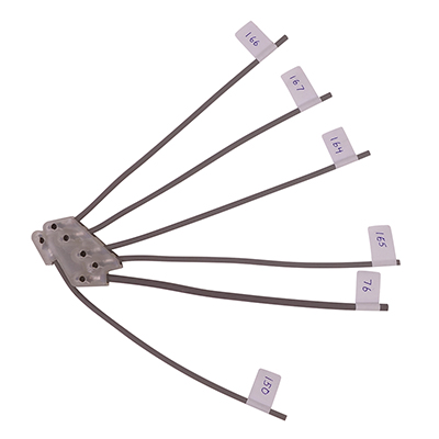 82-87 Power Window Switch Pigtail, 2-Button, 6 Terminal