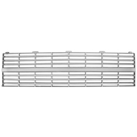 83-84 Chevrolet Replacement Grill, Silver, W/ SHL, W/O Emblem Provision