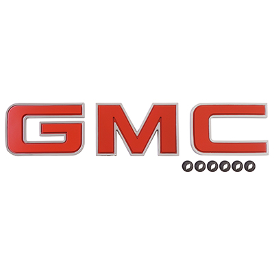 83-88 GMC Grill Emblem Set, with Dual Headlights, 