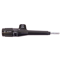 84-94 Chevrolet/GMC Truck Turn Signal Lever/Wiper Switch, Black without Cruise Control, with Pulse Wipers