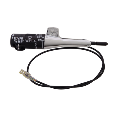 84-94 Chevrolet/GMC Truck Turn Signal Lever/Wiper Switch, Chrome with Cruise Control, with Pulse Wipers.