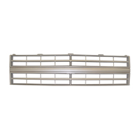 85-88 Chevrolet Replacement Grill, Silver, W/ SHL W/O Emblem Provision.