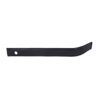 88-98 Front Bumper Impact Strip, Black, LH