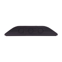 88-98 Rear Center Bumper Step Pad, Black