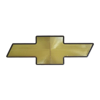 88-93 Bowtie Grill Emblem, Gold & Black, W/O Sport Package