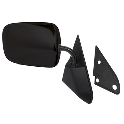 88-98 Exterior Mirror, Black, Right