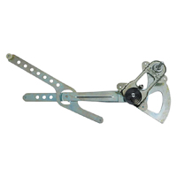 88-94 Front Door Window Regulator, Manual, LH