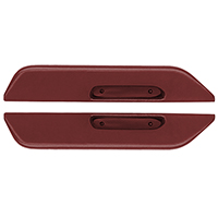 88-94 Chevrolet /GMC Truck Arm Rest, Dark Red, LH & RH, Pair