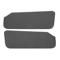 88-98 Chevrolet / GMC Truck Cloth Sunvisor, Navy Blue, LH & RH, Pair