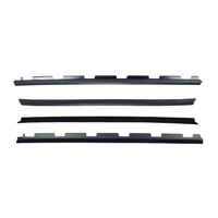 88-98 Window Anti-Rattles, Front, Black