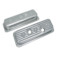 4.3L V6 Valve Covers, Chrome Steel, Pair