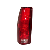 88-89 Tail Light Lens & Lens Housing, LH