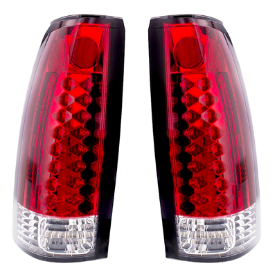 88-98 Chevrolet / GMC Truck Tail Light Assemblies, L.E.D. , LH & RH, Pair