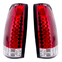 88-98 Chevrolet / GMC Truck Tail Light Assemblies, L.E.D. , LH & RH, Pair