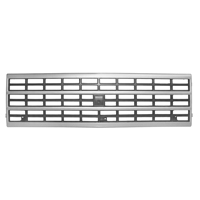 89-91 Chevrolet Grill, Silver, w/ SHL, Replacement