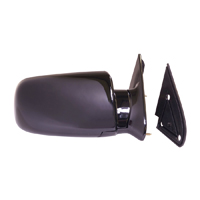 92-98 Exterior Mirror, Manual, Black RH