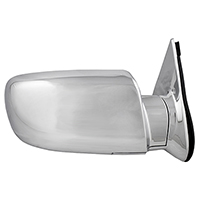 92-98 Exterior Mirror, Manual, Chrome, RH