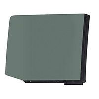 92-98 Chevrolet Crew Cab, 92-99 Sub, Blazer, Tahoe, Yukon Rear Door Glass, Smoke, RH