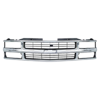 94-98 Chevrolet Truck, Chrome/Gray, Composite Headlamps
