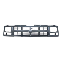 94-98 Chevrolet Truck Grill, Argent Silver, W/ SHL