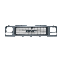 94-98 GMC Truck Grill, Silver/ Charcoal, W/ SHL
