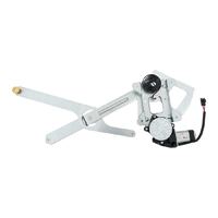 88-98 Front Door Window Regulator, Power W/ Motor, LH