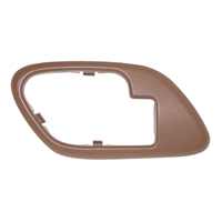 95-98 Beige Int. Door Handle Bezel, LH W/ Power Window