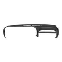 95-96 Dash Pad Shell, ABS Plastic, Black