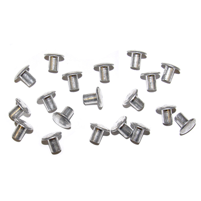 Grill Rivet Kit, Original Style, 19 Pieces, Silver