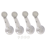 68-69 Camaro Inside Window Crank Handle With Clear Knob Set, Concourse Correct