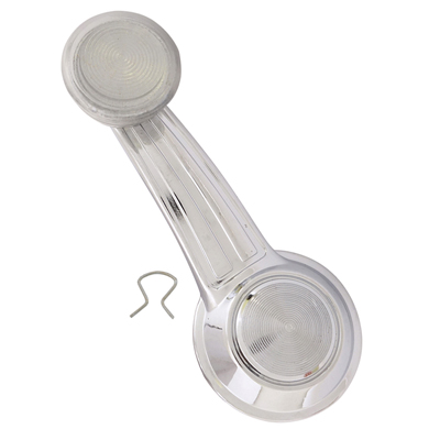 68-69 Camaro Rear Inside Window Crank Handle With Clear Knob