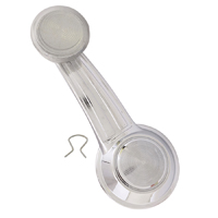 68-69 Camaro Front Inside Window Crank Handle With Clear Knob