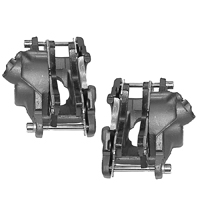 69-76 Camaro Brake Caliper, Single Piston with Brake Pads, LH & RH, Pair