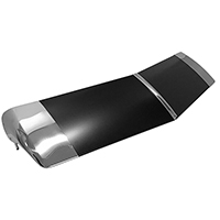 37-48 Chevrolet Passenger Car Exterior Windshield Sunvisor, with Fixed Window 