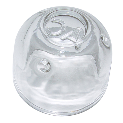 37-56 Chevrolet Full Size Car - Replacement Fuel Pump Glass Bowl w/ AC Logo