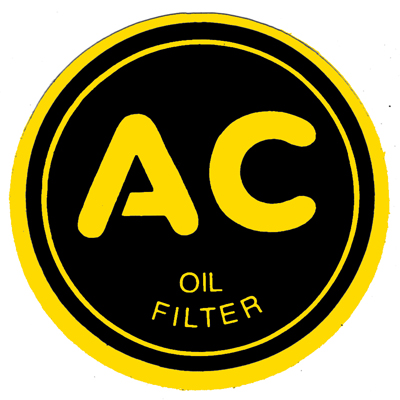 37-47 Chevrolet Car - Oil Filter Decal