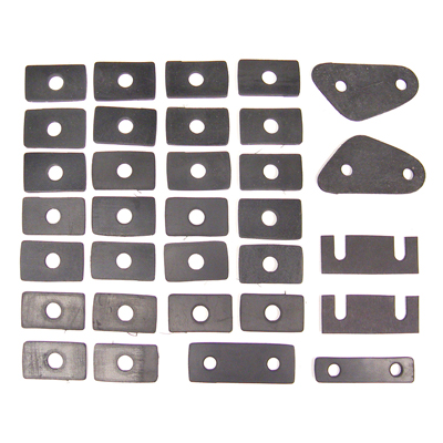 40-48 Chevrolet Convertible Body To Frame Mounts Kit