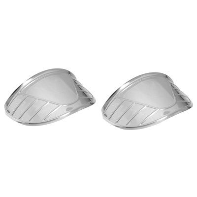 40-57 Chevrolet Headlight Visor, Stamped, 7