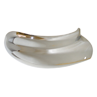 46-48 Chevrolet Accessory Fender Guard, Chrome, Front, RH