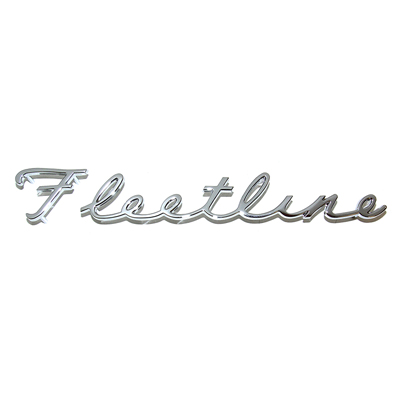41-48 Chevrolet Fleetline Trunk Emblem, 