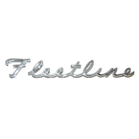 41-48 Chevrolet Fleetline Trunk Emblem, 