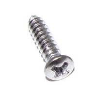 Chrome Screw, #8 x 3/4