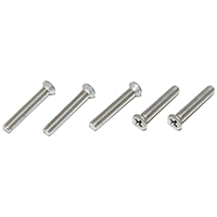 42-48 Chevrolet Passenger Car Windshield Division Bar Screw Kit, 5 Pieces