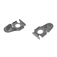 41-48 Chevrolet Passenger Car Door Window Rear Molding Corner Clip, Each