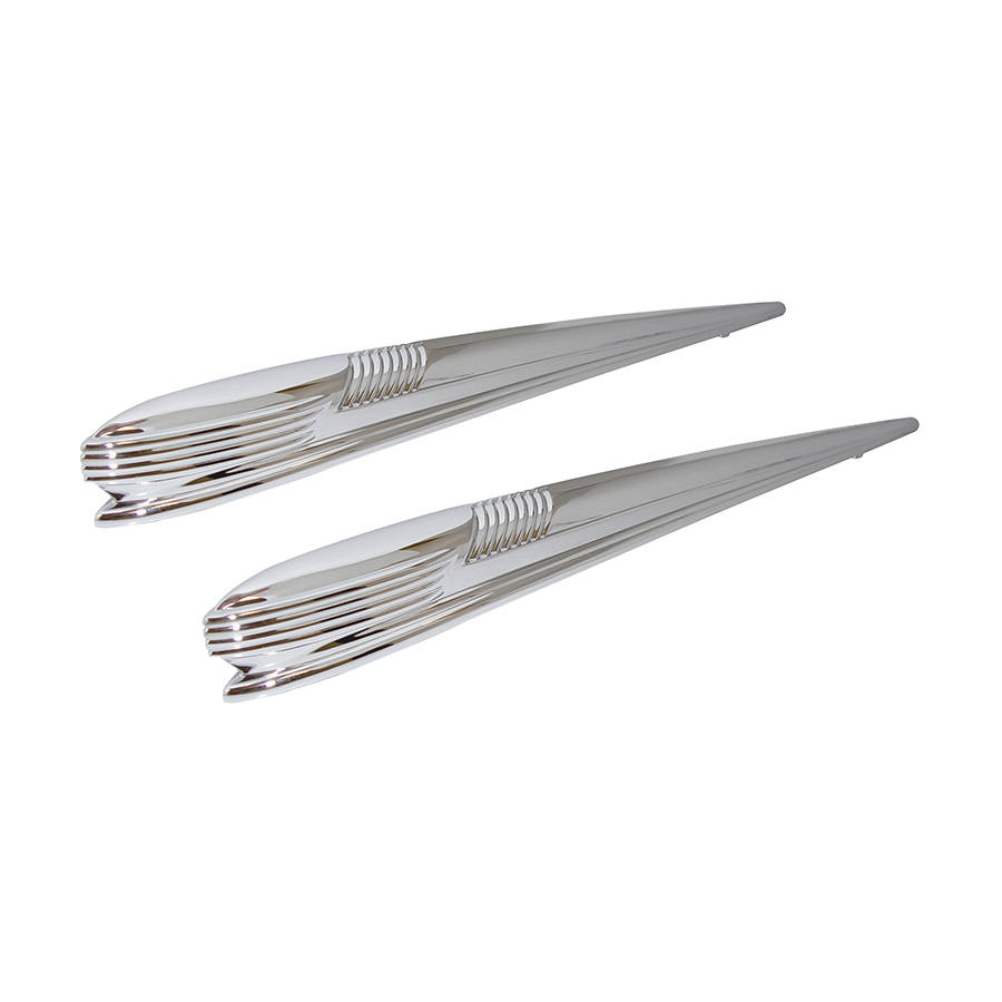 41 Chevrolet Passenger Car Fender Ornaments, Pair