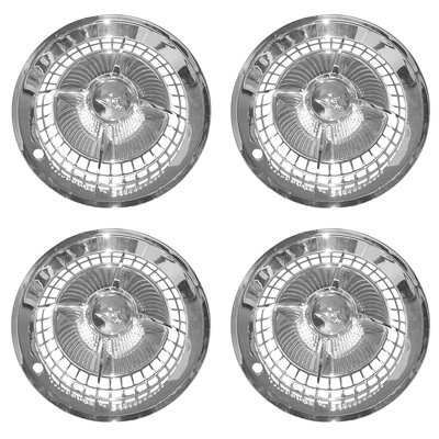 Crab Hub Cap Set w/ Knight Emblem 14