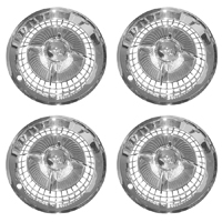 Crab Hub Cap Set w/ Knight Emblem 14