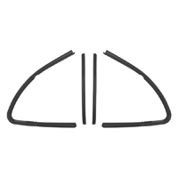 41-48  Chevrolet Closed Models Except Convertible & Fleetline. Front Door Vent Window Seal Set
