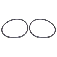 41-48 Chevrolet 2-Dr. Coupe Stationary Rear Quarter Window Seals,