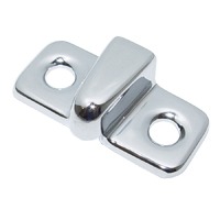 37-48 Chevrolet Full Size Chrome Door Dove Tail Wedge Plate